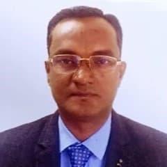 Dr. Santosh Kumar, Principal of Pranab College